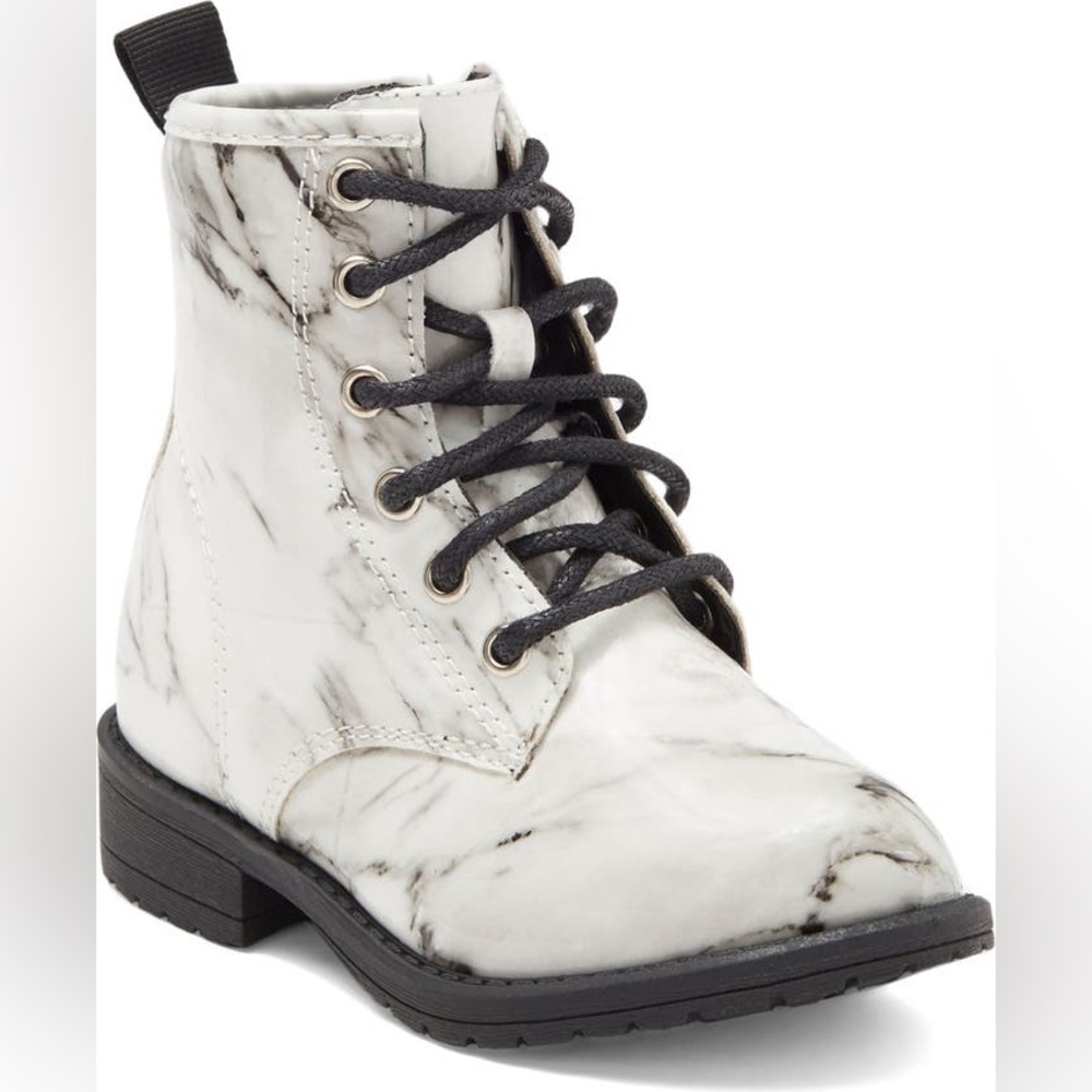 MIA | Kids' Lil Tatunya Marbled Combat Boots | NEW!!!🖤☑️